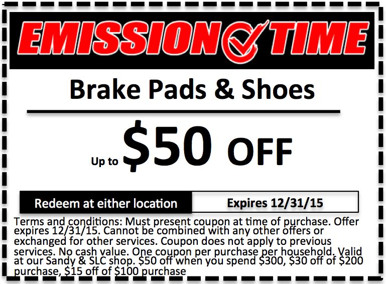 Brake Repair Coupon